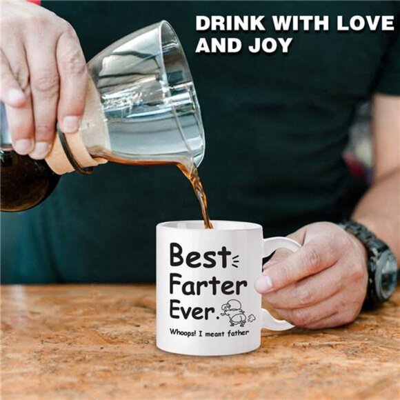 Gifts for Dad, Funny Fathers Day Gift Coffee Mugs, Awesome Daddy Gifts, 11oz - Picture 6 of 7